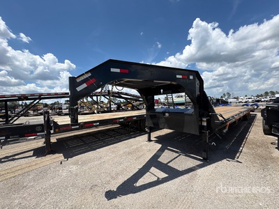 2026 ED Trailers 40 ft T/A Gooseneck Remolque Portamaquinaria