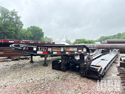 2008 Towmaster Tri/A Removable Gooseneck Lowboy Trailer