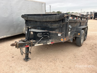2009 Load Trail 12 ft T/A Dump Utility Trailer