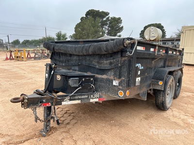2009 Load Trail 12 ft T/A Dump Utility Trailer