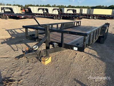2003 Texas Bragg 20 ft T/A Trailer utilitario