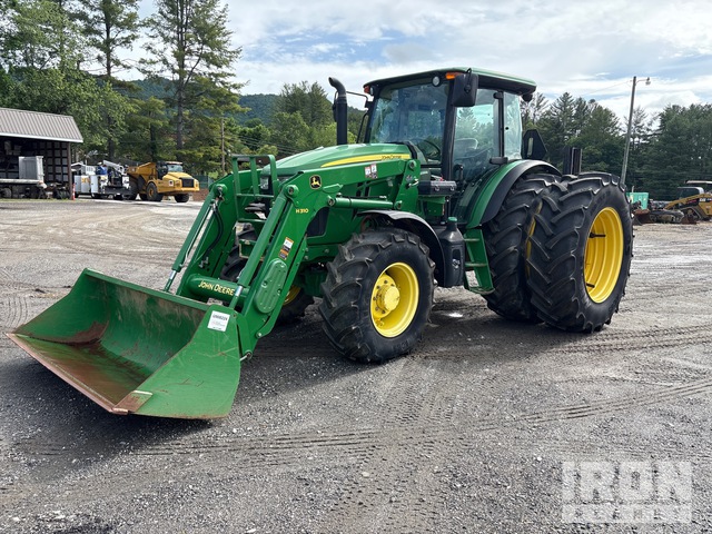 2015 John Deere 6135E 4WD Utility Tractor