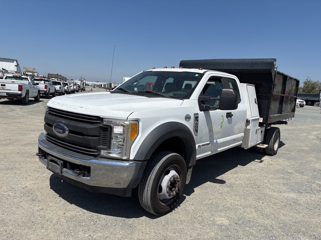 2017 Ford F-450 4x2 Extended Cab Dump Truck
