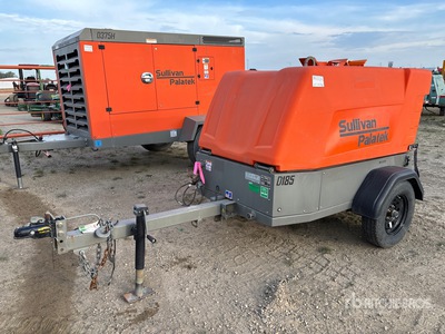 2022 Sullivan D185PKR Mobile Luchtcompressor