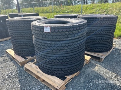Quantity of (16) 11R22.5 Banden (Unused)