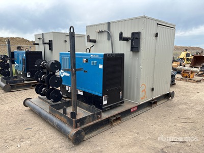 2021 Miller Big Blue 800 Duo Air Pak Skid-Mounted Multi-Process Soldadora motorizada