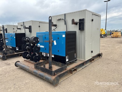 2021 Miller Electric Big Blue 800 Duo Skid-Mounted Multi-Process Soldadora motorizada