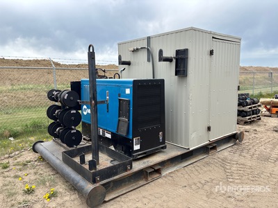 2021 Miller Electric Big Blue 800 Duo Skid-Mounted Multi-Process Soldadora motorizada