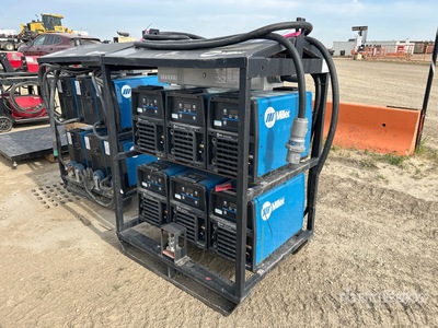 2022 Miller Electric XMT3506PK Soldadora de múltiples operadores
