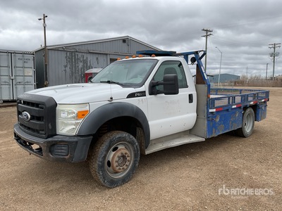 2011 Ford F-550 Flatbed Truck