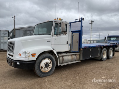 2001 Freightliner FL 112 Flatbed Truck