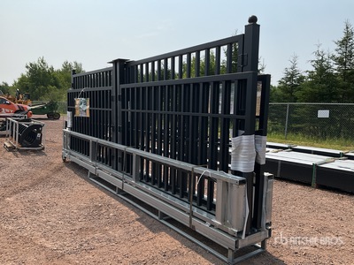 Quantity of (3) 2026 Suihe NFG-20FC-3 20 ft x 5 ft Farm Metal Driveway Gate (Unused)