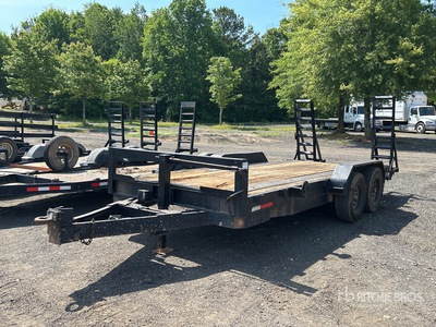 2016 18 ft T/A Equipment Trailer
