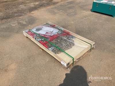 Quantity of (5) 2026 Suihe BC-5400 5400 lb Ratchet Binders & (10) 20 ft Chains Articoli da ferramenta e di consumo (Unused)