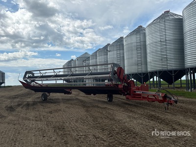 1997 Case IH 8230 30 ft Pull Type Swather Windrower