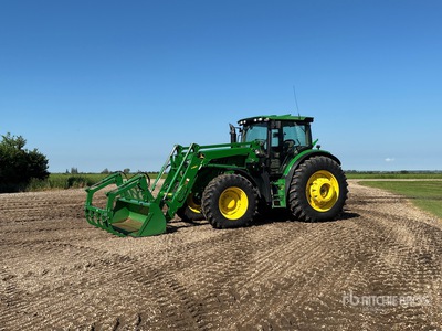 2014 John Deere 6150R 4WD-tractor