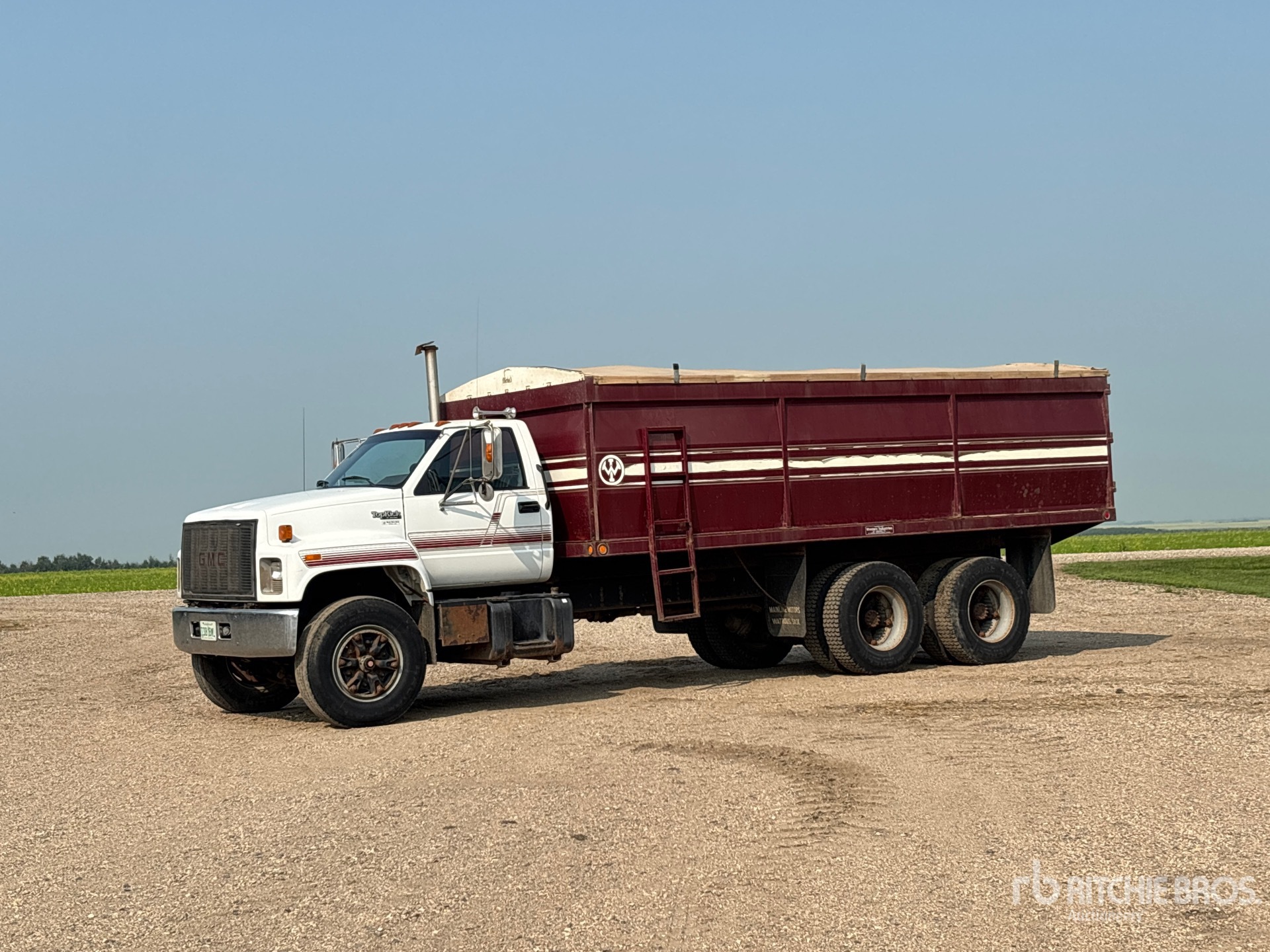 1991 GMC Top Kick SLE 6x4 Grain Truck