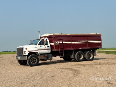 1991 GMC Top Kick SLE 6x4 Grain Truck