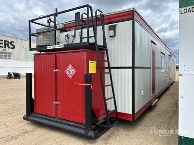 2012 Gateway 60 ft x 12 ft 3 Person Skid-Mounted Sleeper Site de minage
