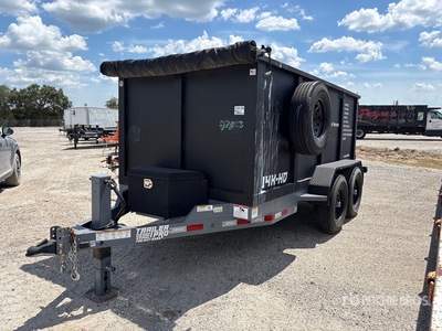 2025 CATP 14 ft T/A Dump Utility Trailer