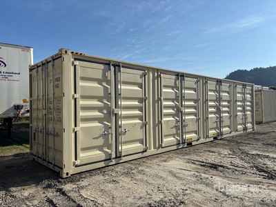 2026 40 ft High Cube Multi-Door Storage Container