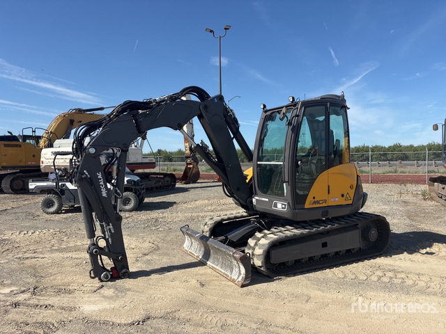 2023 Mecalac 8MCR Tracked Excavator