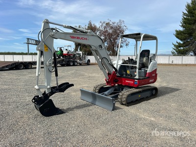 2023 Takeuchi TB240R Mini Excavator