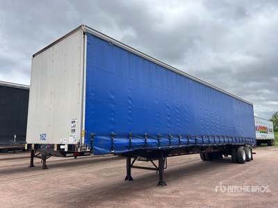 2017 Dorsey FB48 48 ft T/A Curtain Side Trailer
