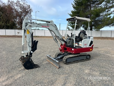2022 Takeuchi TB225 Mini Excavator