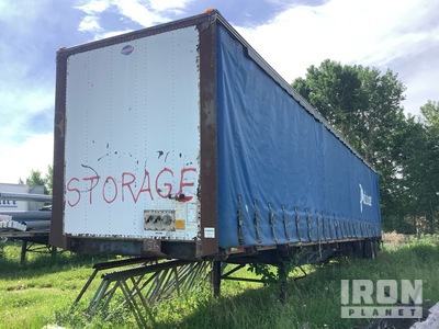 2002 Utility 48 ft T/A Przyczepa burtowa