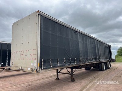 2006 Wilson CF-900 53 ft T/A Spread Axle Curtain Side Trailer