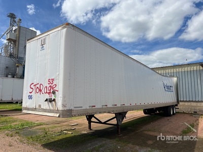 2007 Hyundai V12530152-AJS 53 ft x 102 in T/A Van Trailer