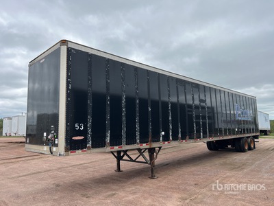 2012 Manac VAN53 53 ft x 102 in T/A Van Trailer