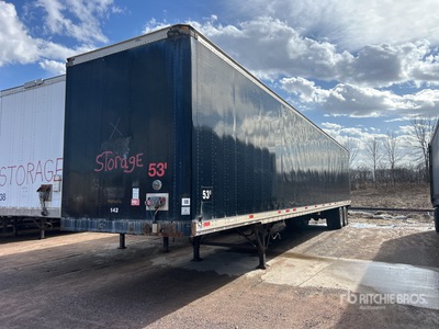 2005 Stoughton 53 ft T/A Van Trailer