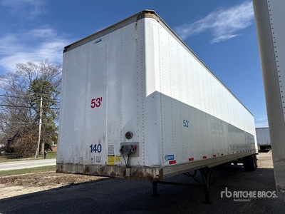 2005 Stoughton AVW-535T-S-C-AR 53 ft x 102 in T/A Van Trailer