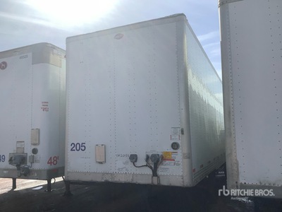 2018 Utility VS2DX 57 ft T/A Remorque fourgon