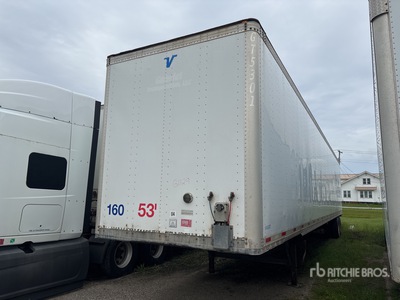 2011 Vanguard VIP 4000 53 ft x 102 in T/A Van Trailer