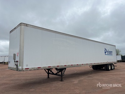 2008 Vanguard VIP 4000 53 ft x 102 in T/A Van Trailer