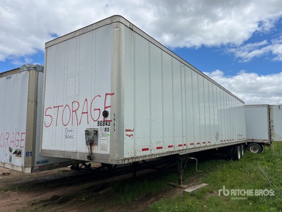 2005 Wabash DVCVHPC 48 ft x 102 in T/A Van Trailer