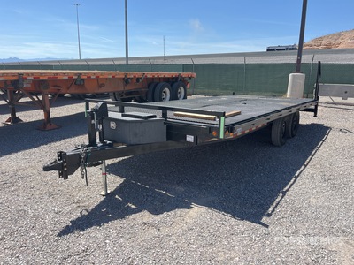 2016 Iron Eagle T07K18EEI 18 ft T/A Flatbed Trailer