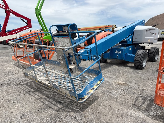 2015 Genie S60X 4WD Diesel Telescopic Boom Lift