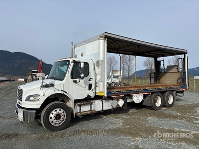 2013 Freightliner M2 106 6x4 Curtain Side Truck