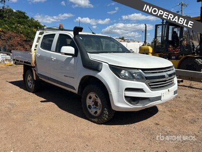 2016 Holden Colorado 4x4 Dual Cab Pickup (Inoperable)