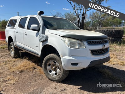 2014 Holden Colorado 4x4 Dual Cab Pickup (Inoperable)