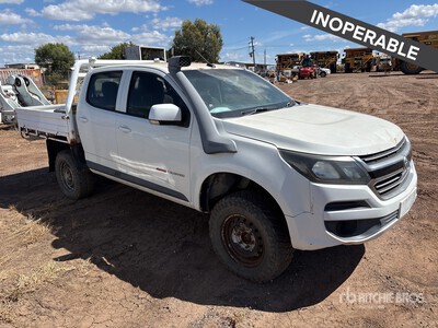 2018 Holden Colarado 4x4 Dual Cab Pickup (Inoperable)