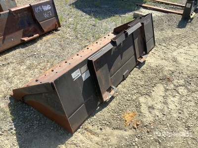 Cat 80 in Skid Steer Bucket