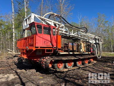 2009 Terra Flex TF360 Crawler Carrier w/ Ingersoll Rand TH100 Drilling Rig