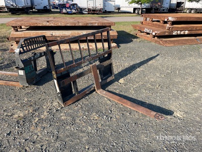 Construction Attachments Inc 48 in Forche per mini pala