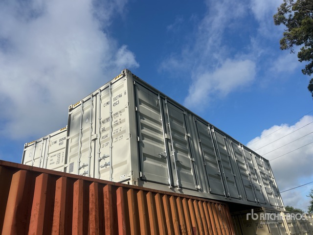 2025 40 ft High Cube Multi-Door Storage Container