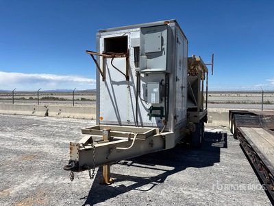 2006 Delta-Waseca QXE-8525-576-GVS 24 ft T/A Military Communications & Antenna Support Enclosed Trailer